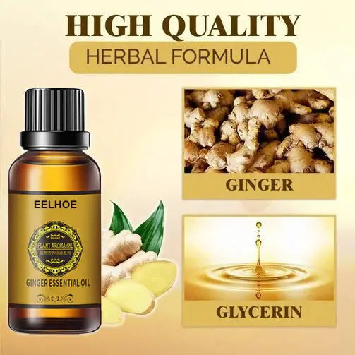 Lymphatic Drainage Ginger Oil Pameza