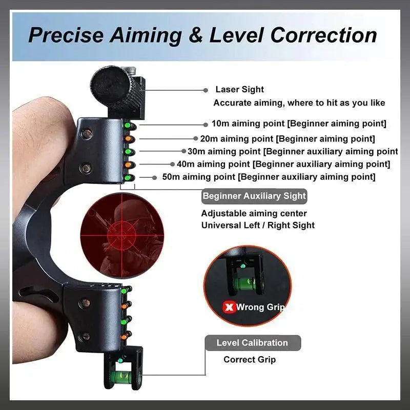 Power Slingshot with Laser Pameza