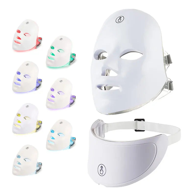 Foreverlily LED Facial Neck Beauty Machine Skin Rejuvenation Massager